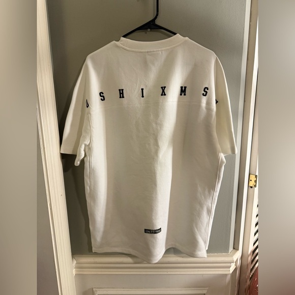USHI x MSH White Logo T-Shirt — Size XL (Indie / Collab Piece) - Picture 1 of 7